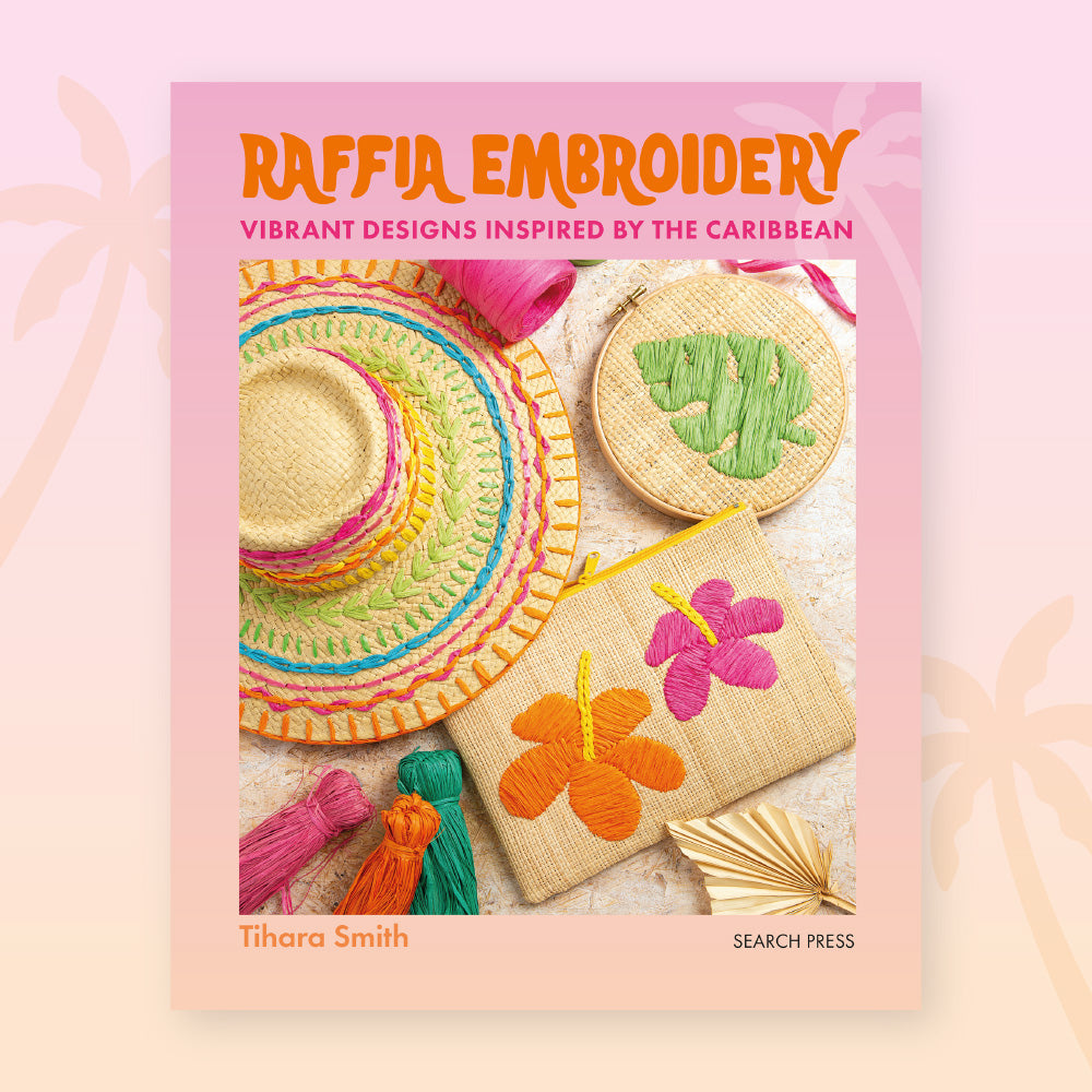 Raffia Embroidery book cover