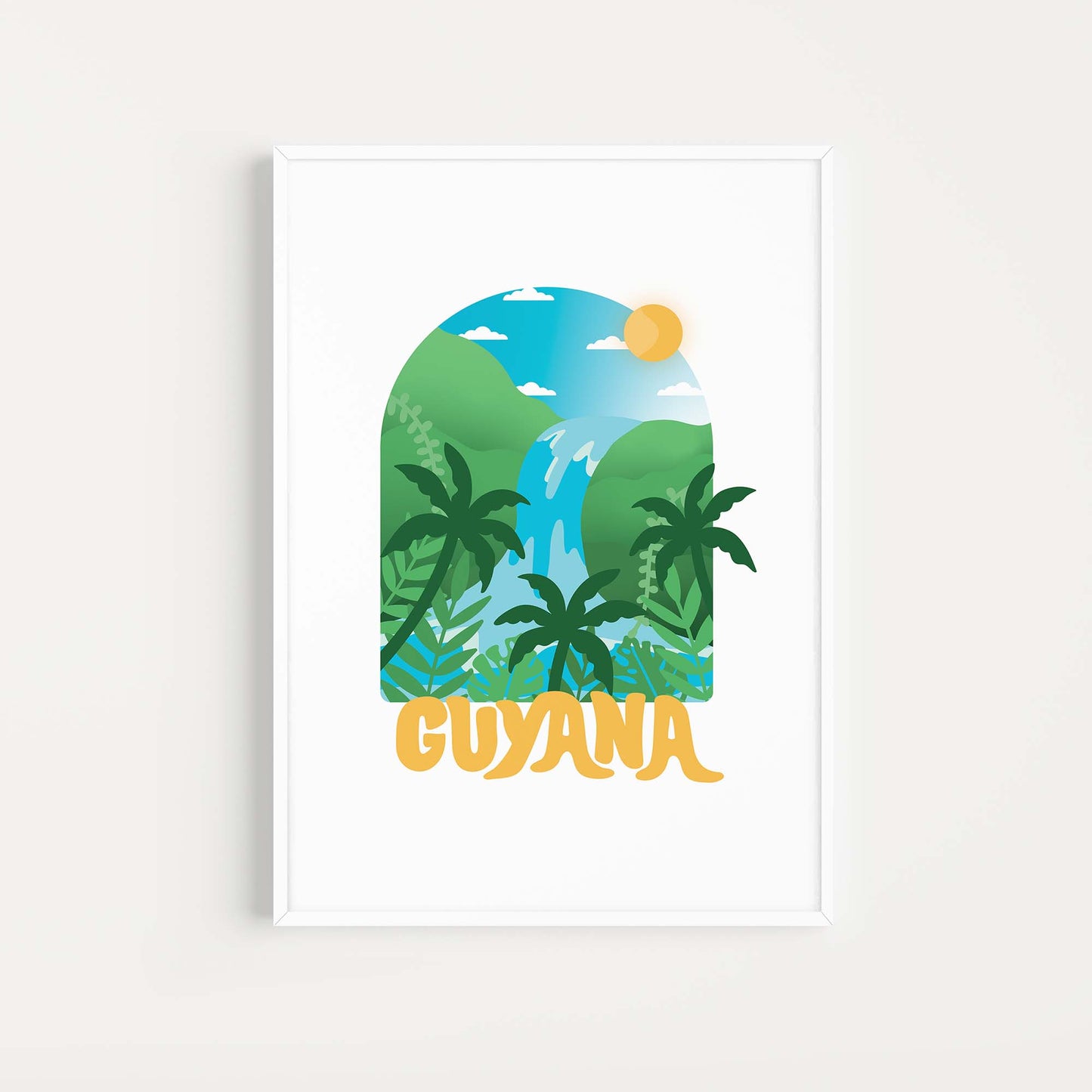 Art Print - Window into Guyana