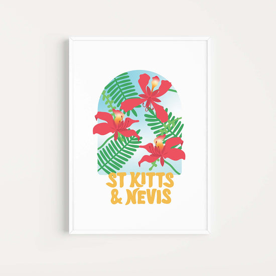 Art Print - Window into St Kitts & Nevis