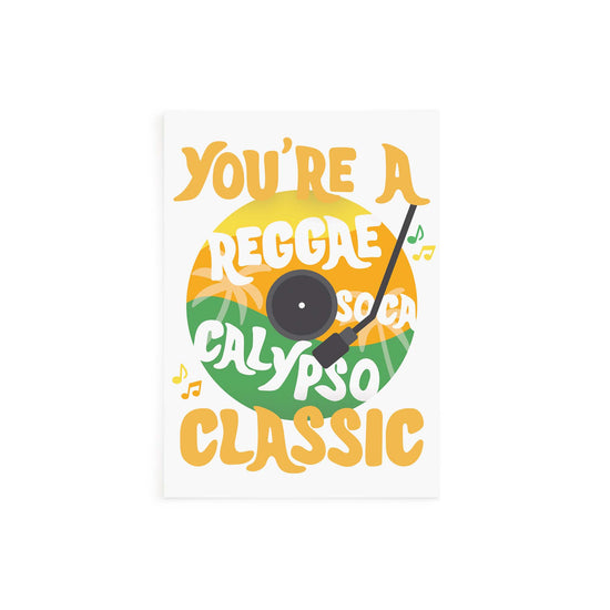 You're A Classic Record Card
