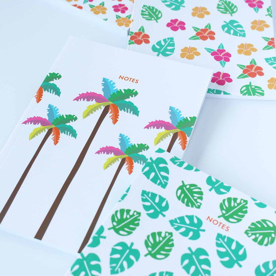 A5 Notebook - Palm Trees