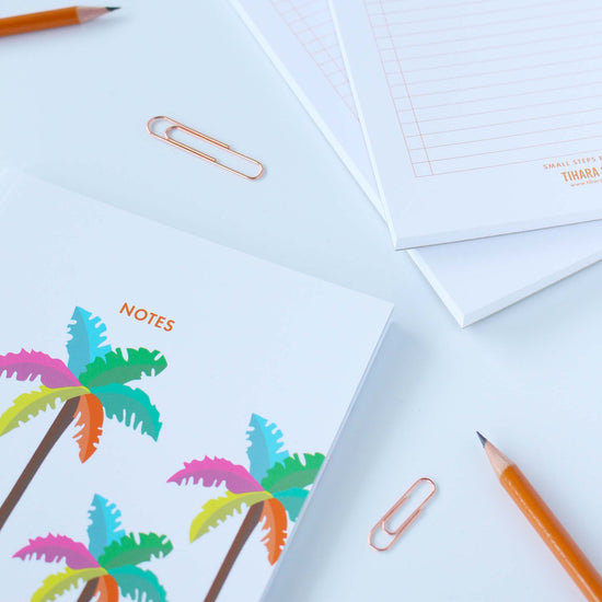 A5 Notebook - Palm Trees
