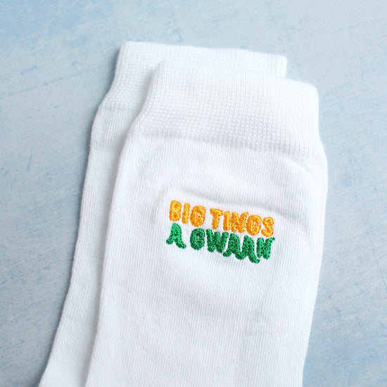 Big Tings A Gwaan Socks