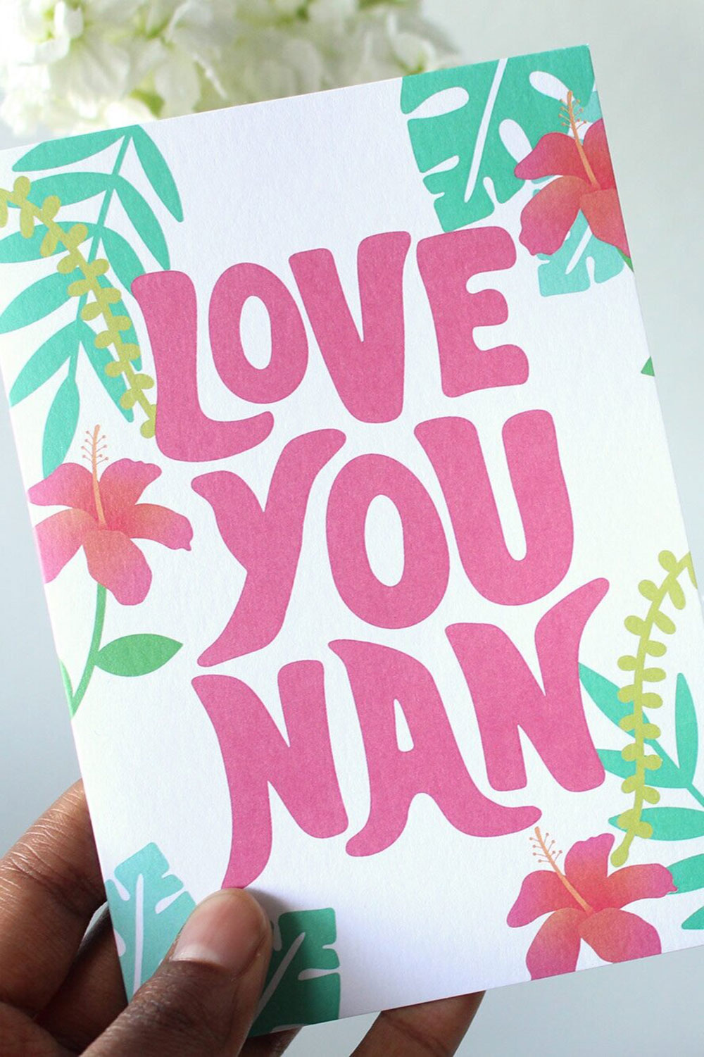Love you Nan Card - TiharaSmith