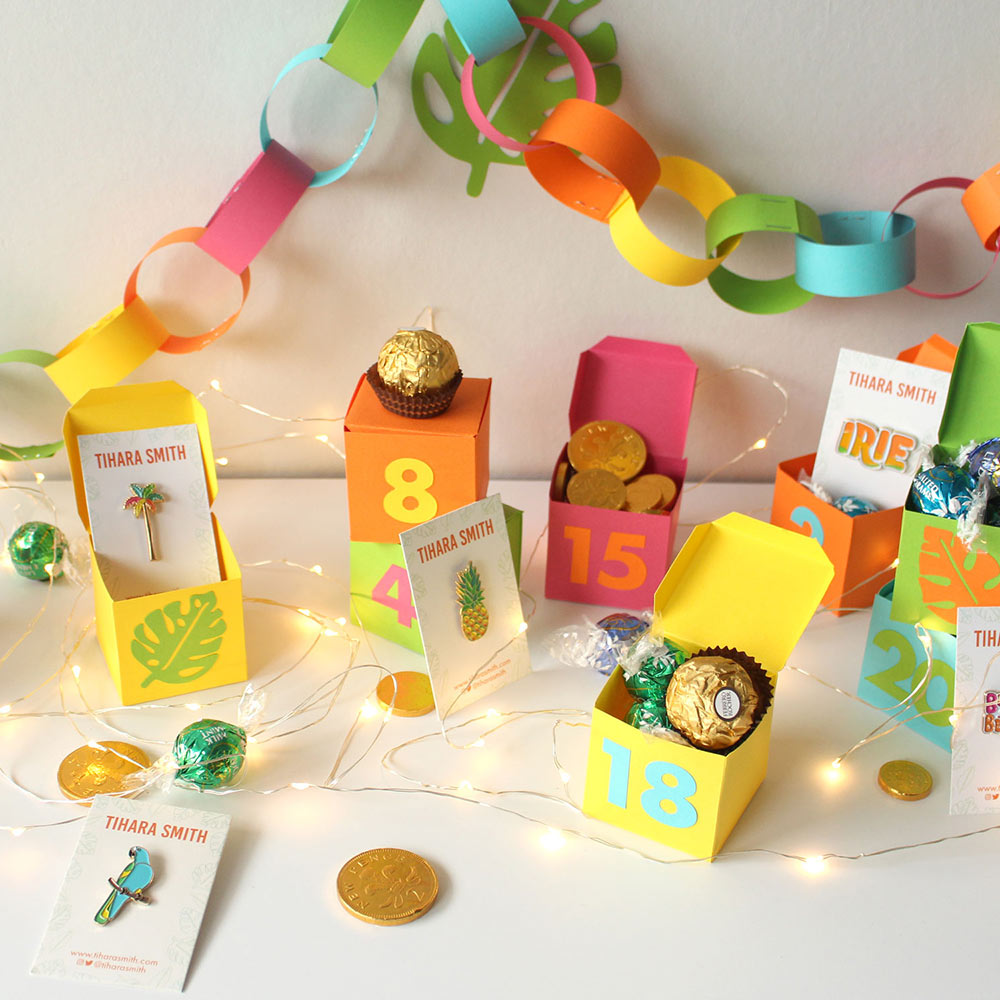 Make your own Tropica Advent Calendar - DIY Advent Calendar Tutorials –  Tihara Smith
