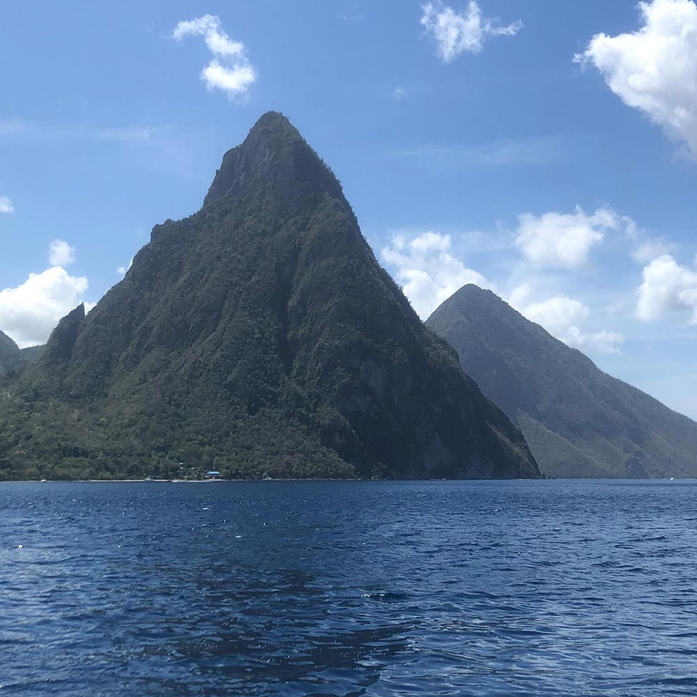 Pitons of St Lucia 