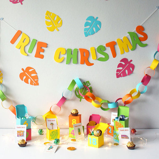 Paper Chain Advent Calendar Tutorial