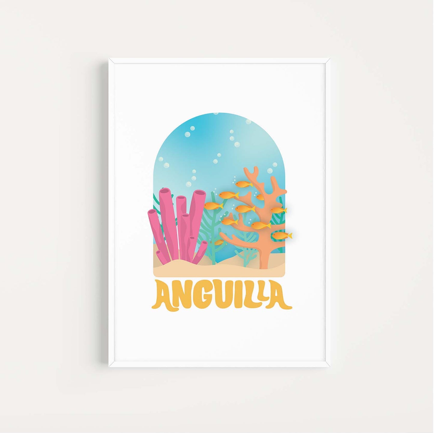 Art Print - Window into Anguilla