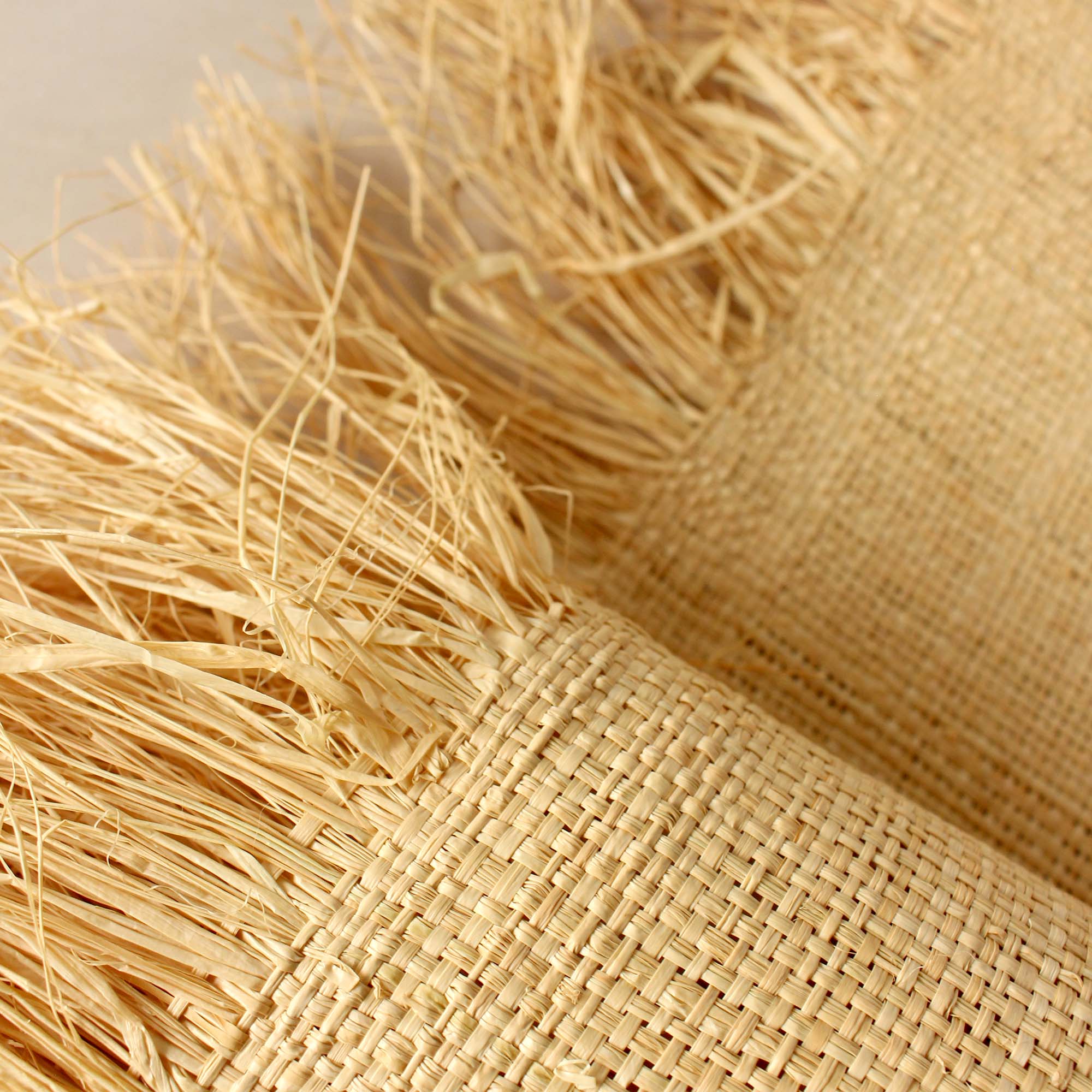 Natural Raffia Fabric for Embroidery – 60cm x 105cm | Sustainable Craft ...