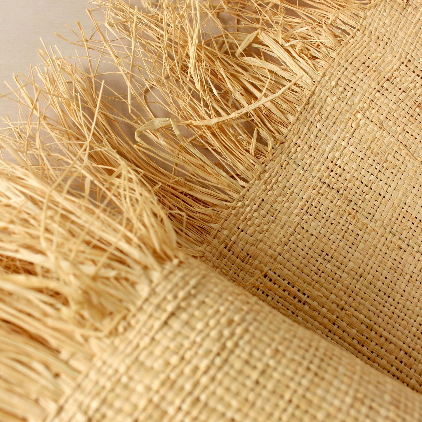 Natural Raffia Fabric