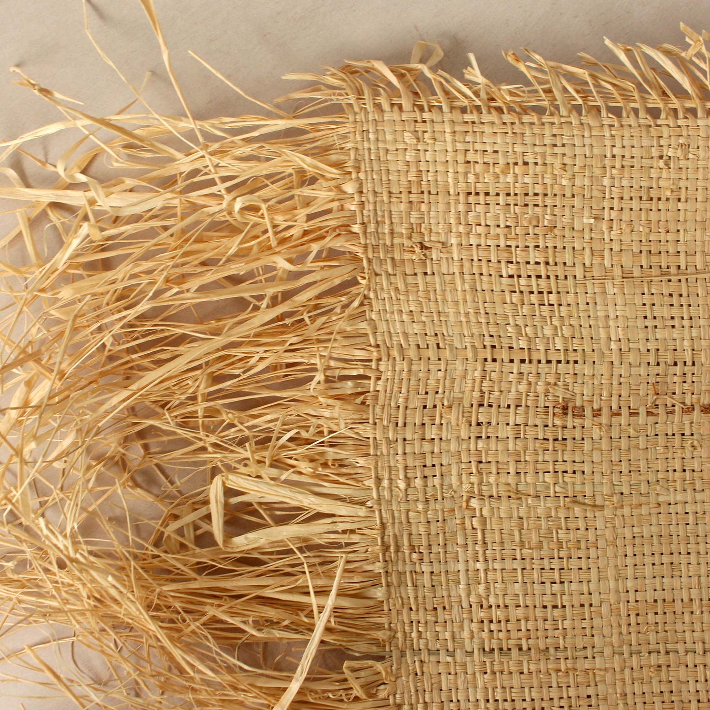 Natural Raffia Fabric