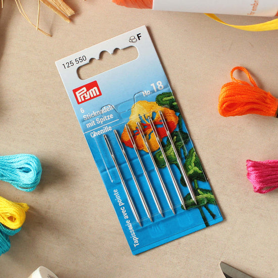 Chenille Needles - Size 18 (Pack of 6)