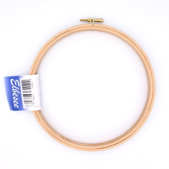 One wooden quilting hoop