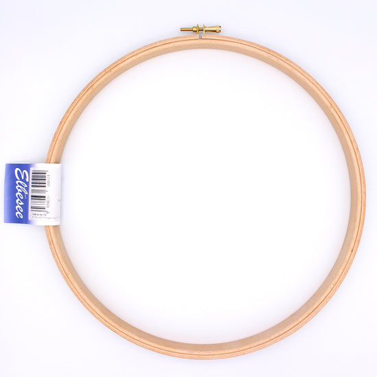 One wooden quilting hoop