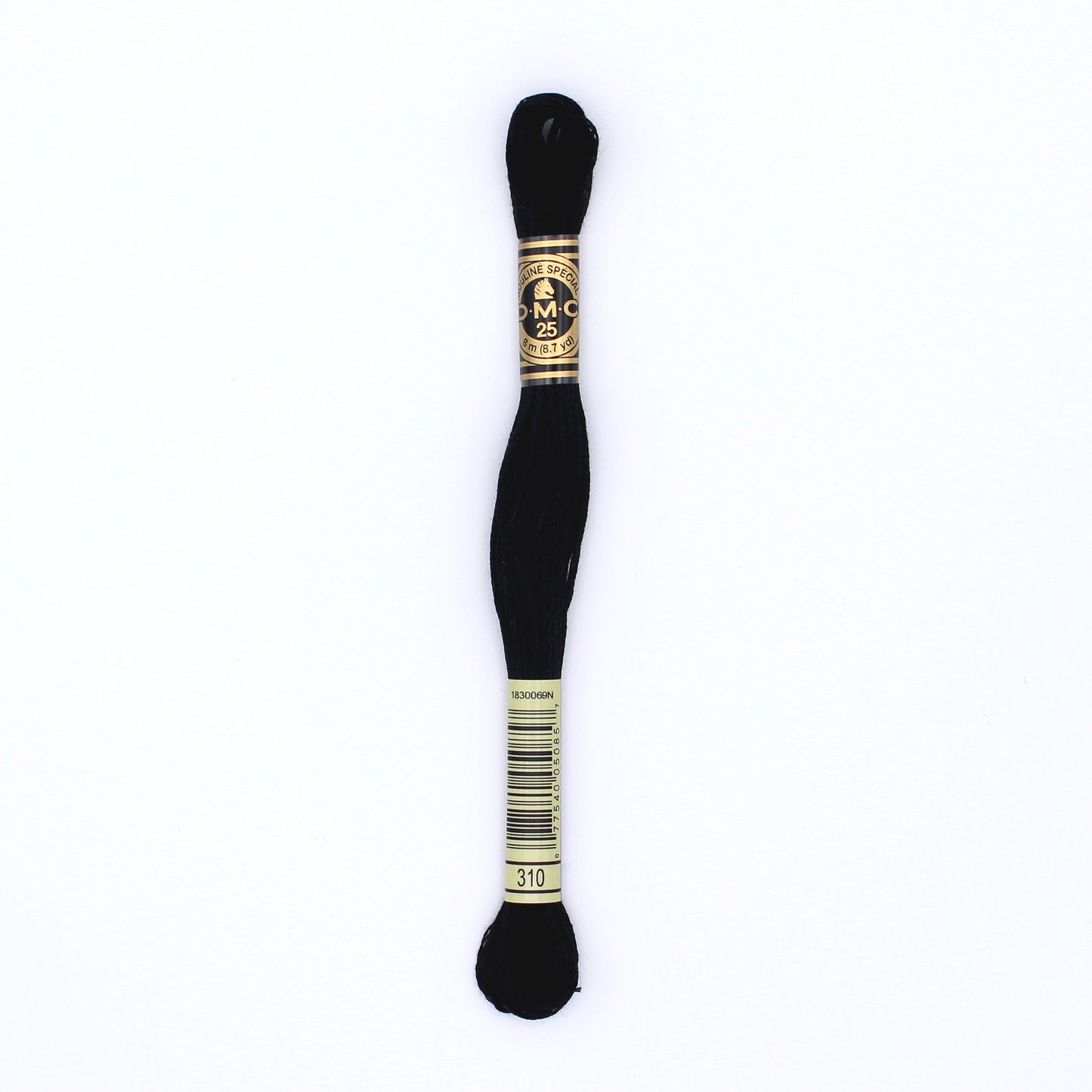 Black embroidery thread
