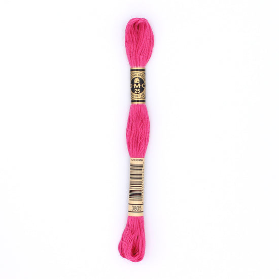 Fuchsia embroidery thread