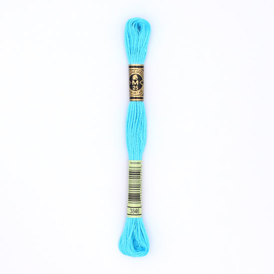 Light blue embroidery thread