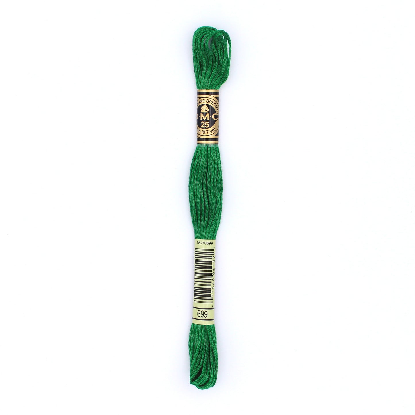 Dark green embroidery thread 