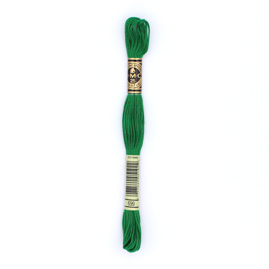 Dark green embroidery thread 