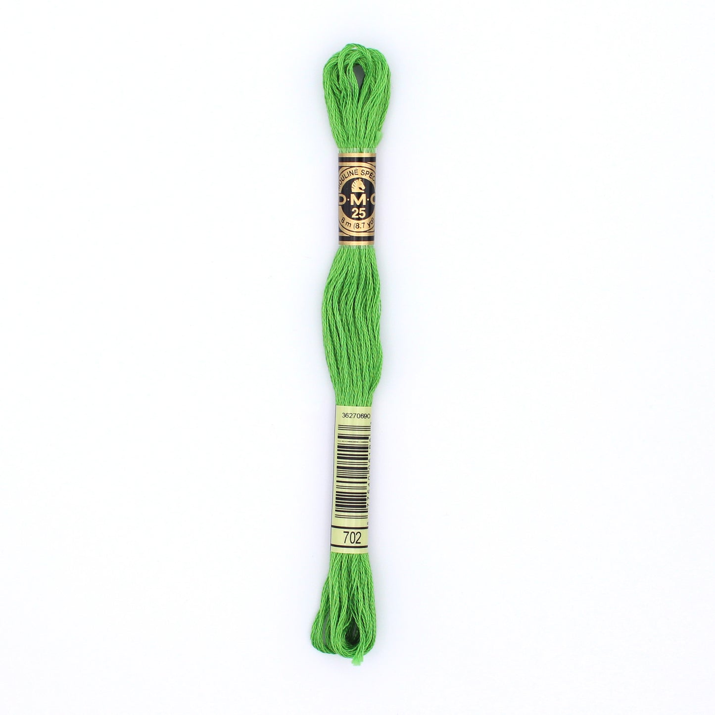 Green embroidery thread