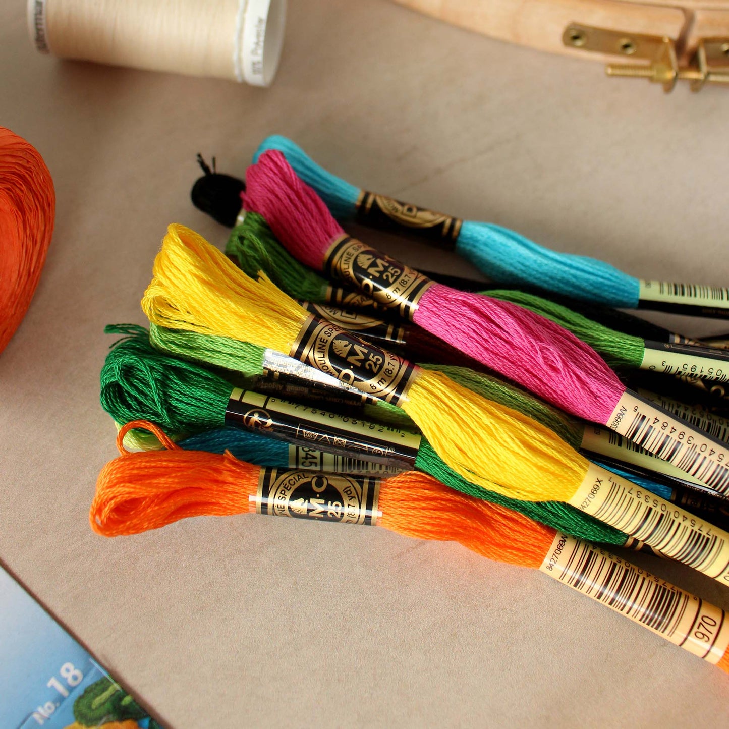 DMC Embroidery Thread, Stranded Cotton