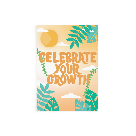 Celebrate Your Growth Card