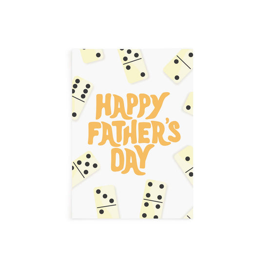 Father's Day Dominoes Card