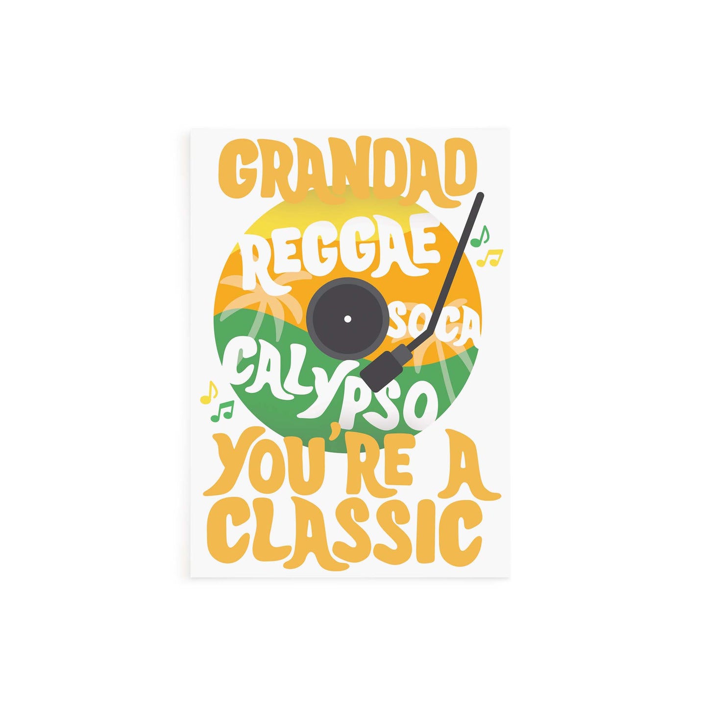 Grandad Classic Record Card