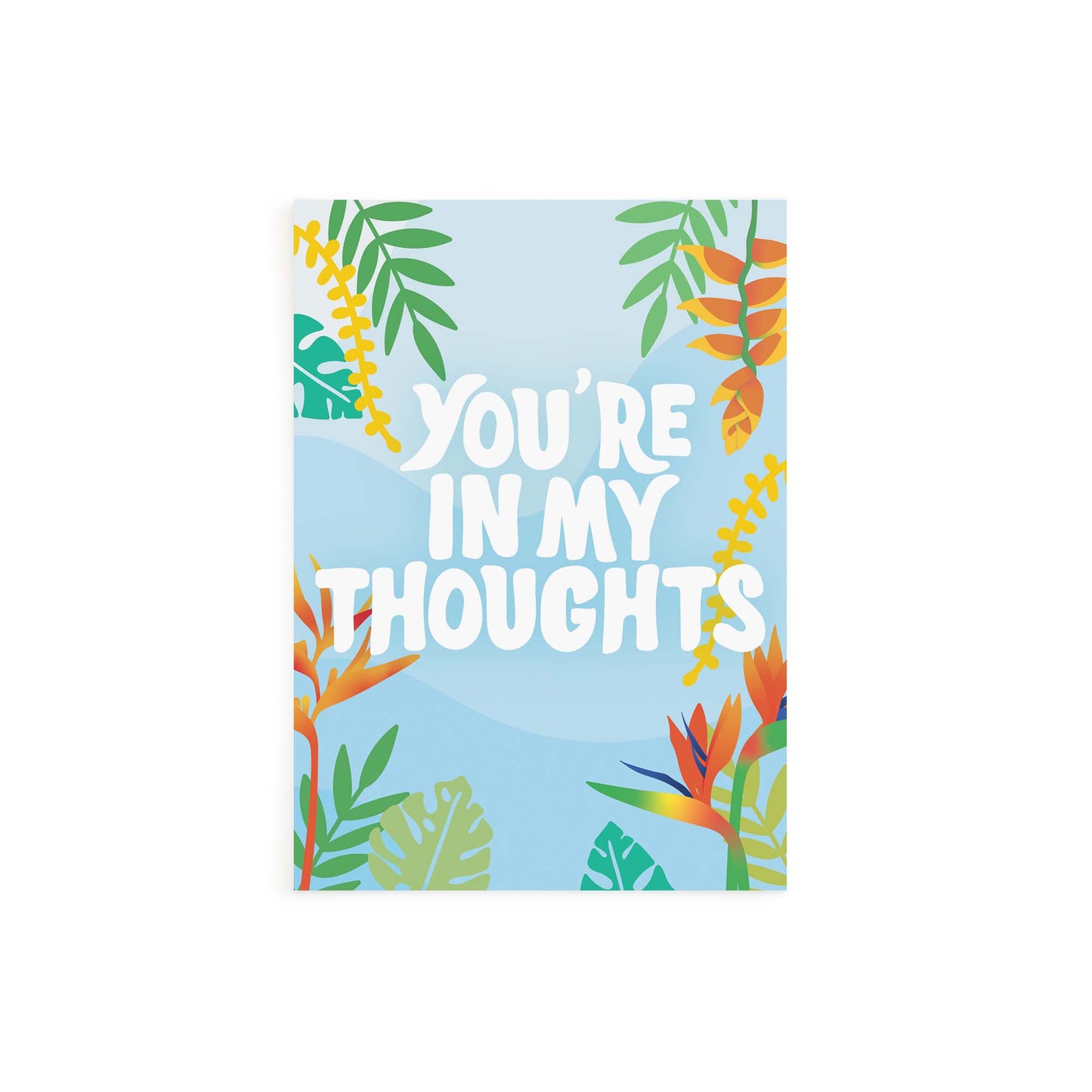 You're in my Thoughts Card