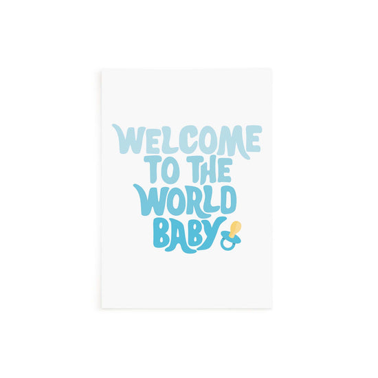 Welcome Baby Card