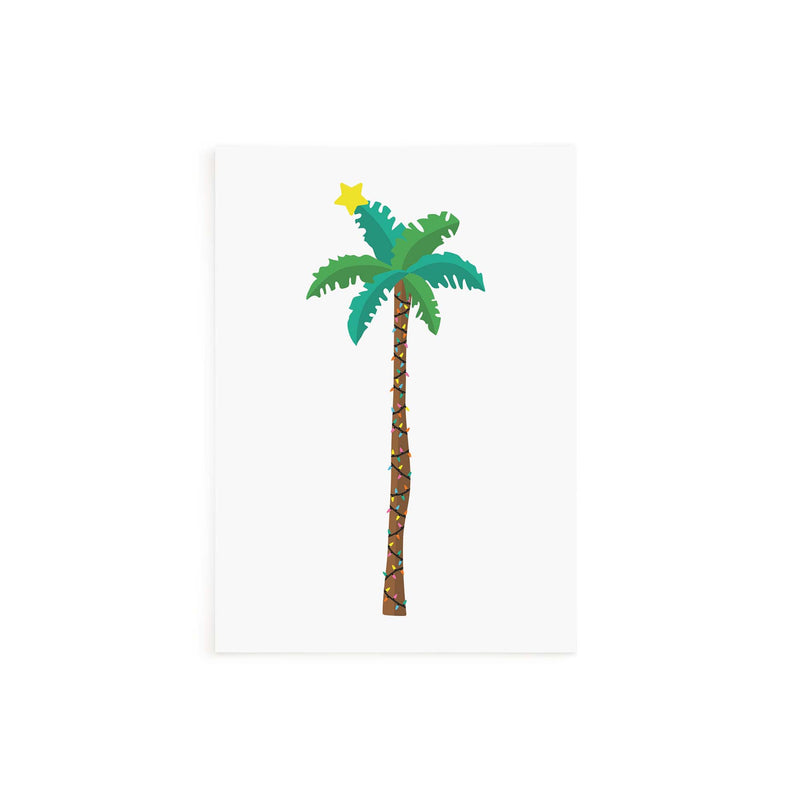 Christmas Palm Tree Card