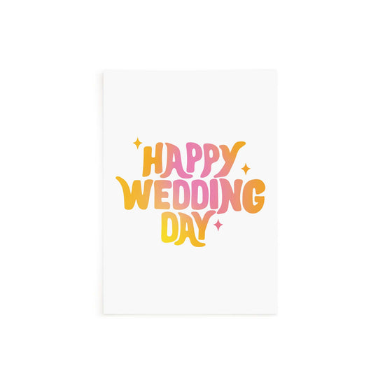 Happy Wedding Day Card