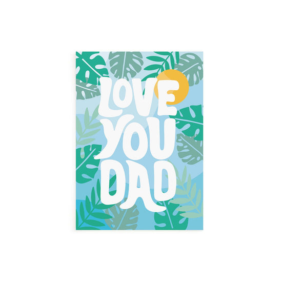 Love You Dad Card