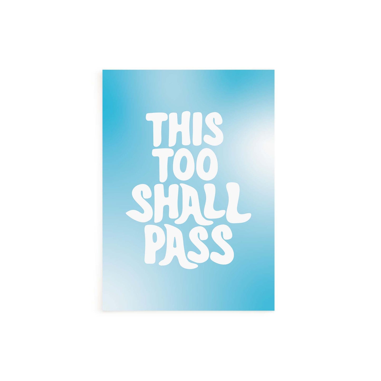 Load image into Gallery viewer, This Too Shall Pass Card
