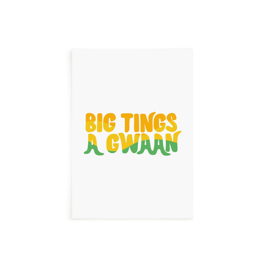 Big Tings Card