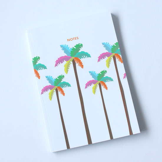Load image into Gallery viewer, A5 Notebook - Palm Trees
