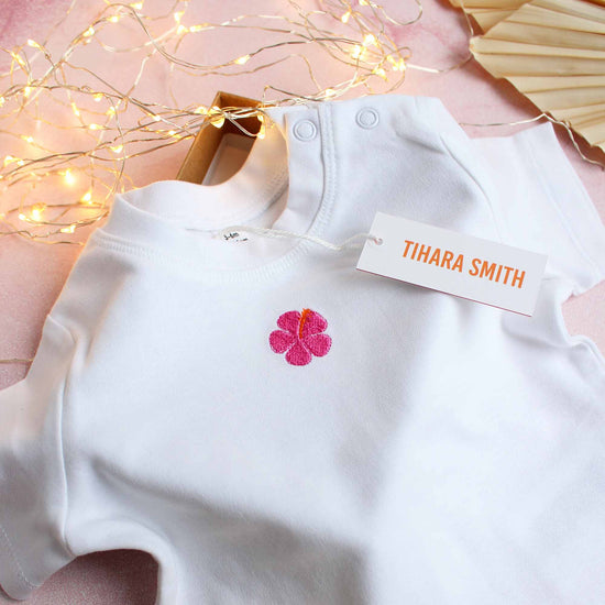 Hibiscus Baby Tee