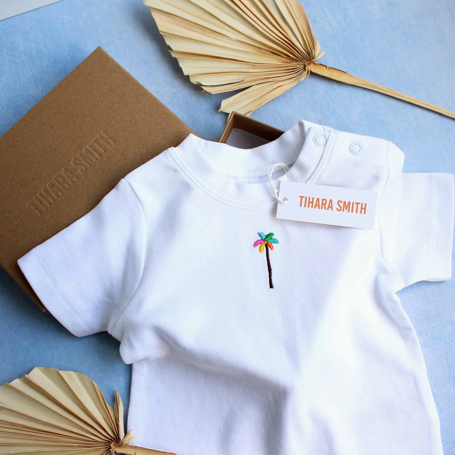Load image into Gallery viewer, Palm Tree Baby Tee
