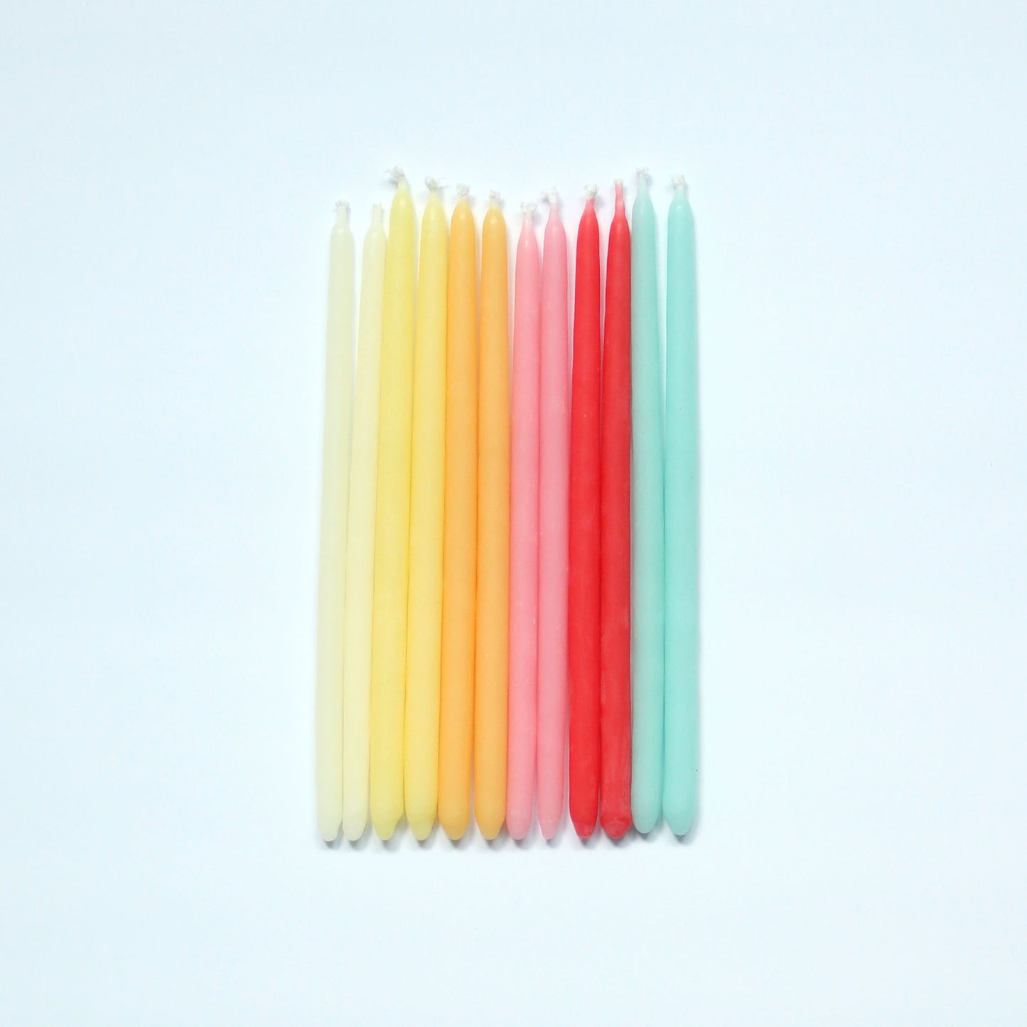 Beeswax Birthday Candles - Sunset Mix
