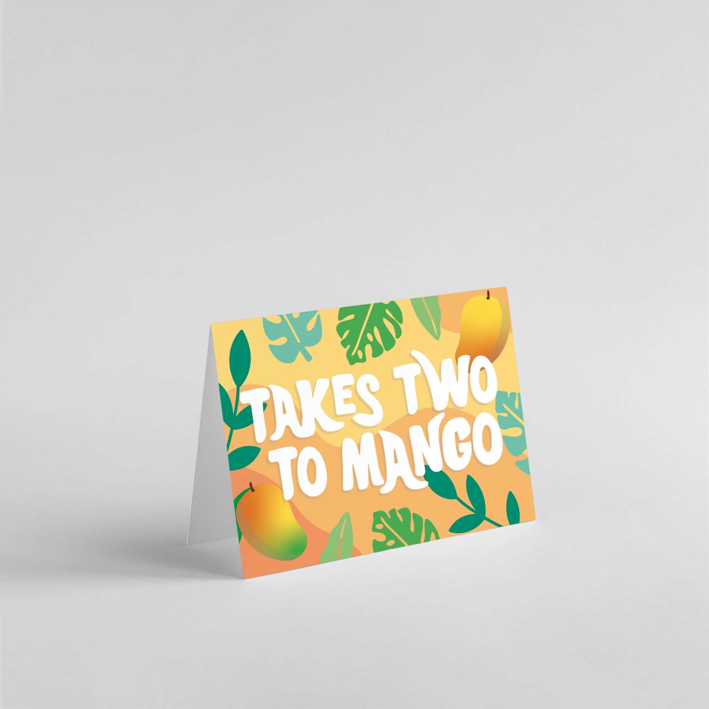 Takes Two To Mango Card