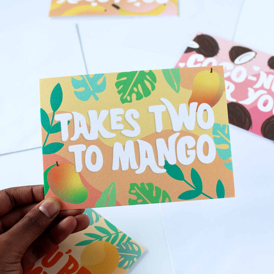 Takes Two To Mango Card