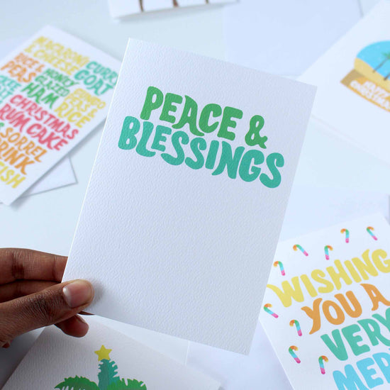 Peace & Blessings Card