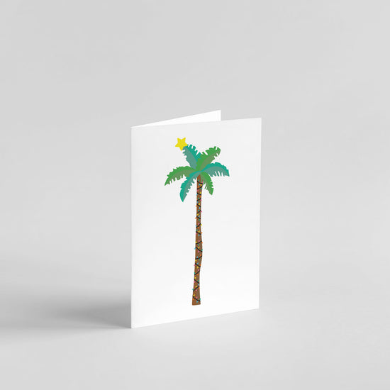Load image into Gallery viewer, Christmas Palm Tree Card
