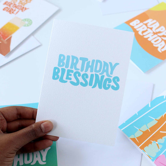 Birthday Blessings Card