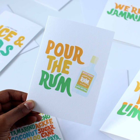 Pour The Rum Card