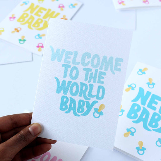 Welcome Baby Card