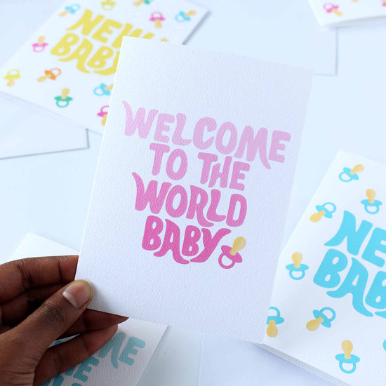 Welcome Baby Card