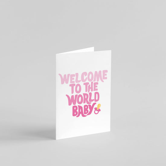 Welcome Baby Card