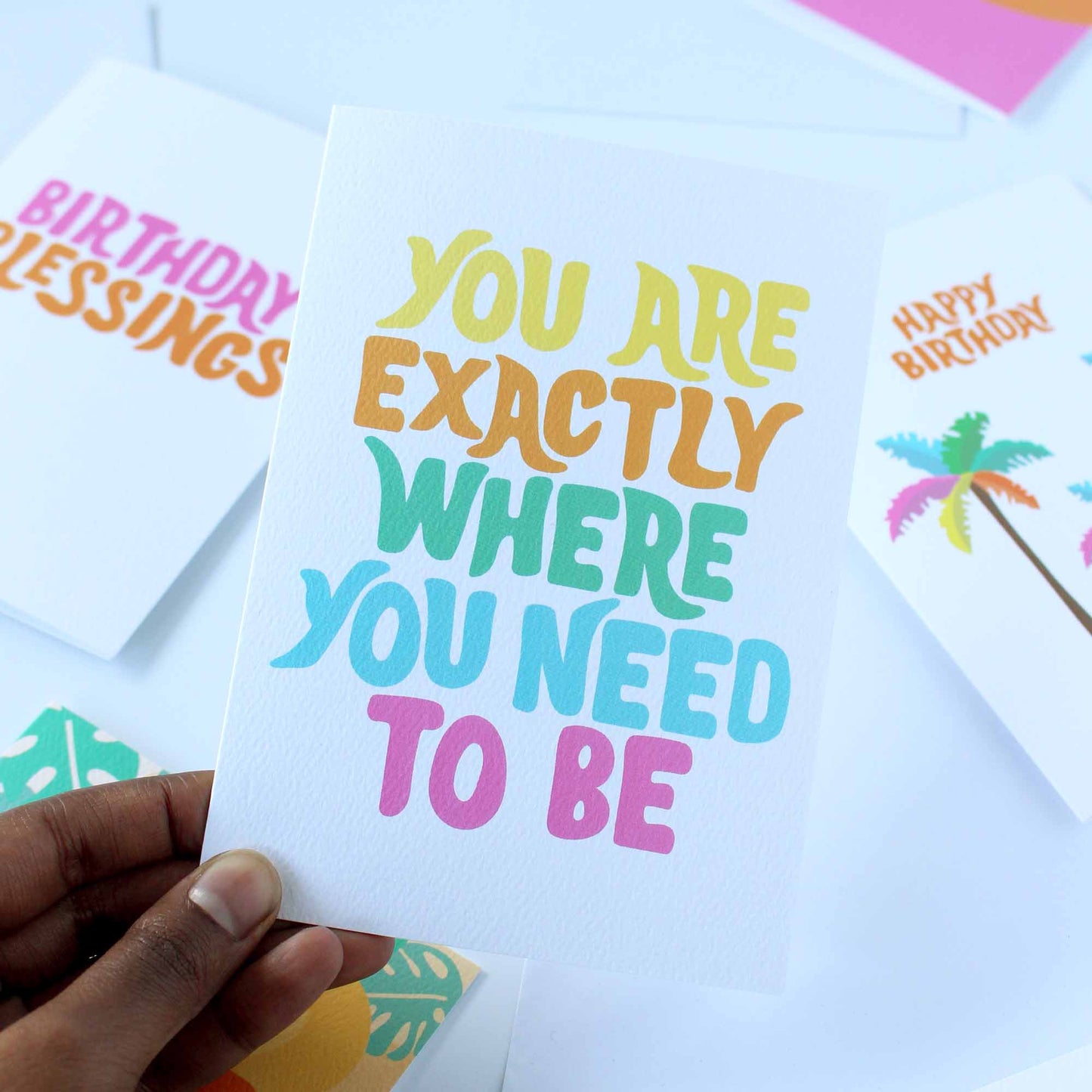 You Are Exactly Where You Need To Be Card