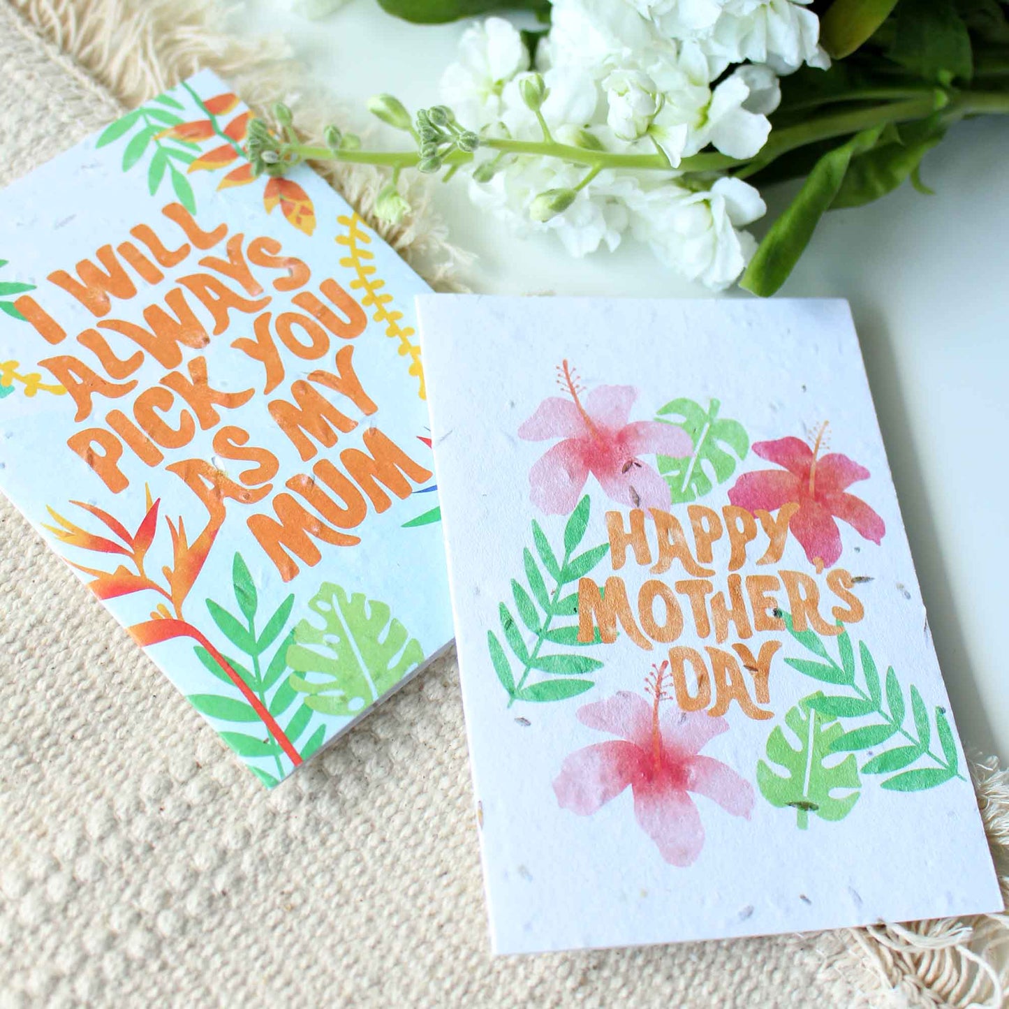 Stunning Plantable Mother's Day Card View for Your Screen Stunning Plantable Mother's Day Card View for Your Screen